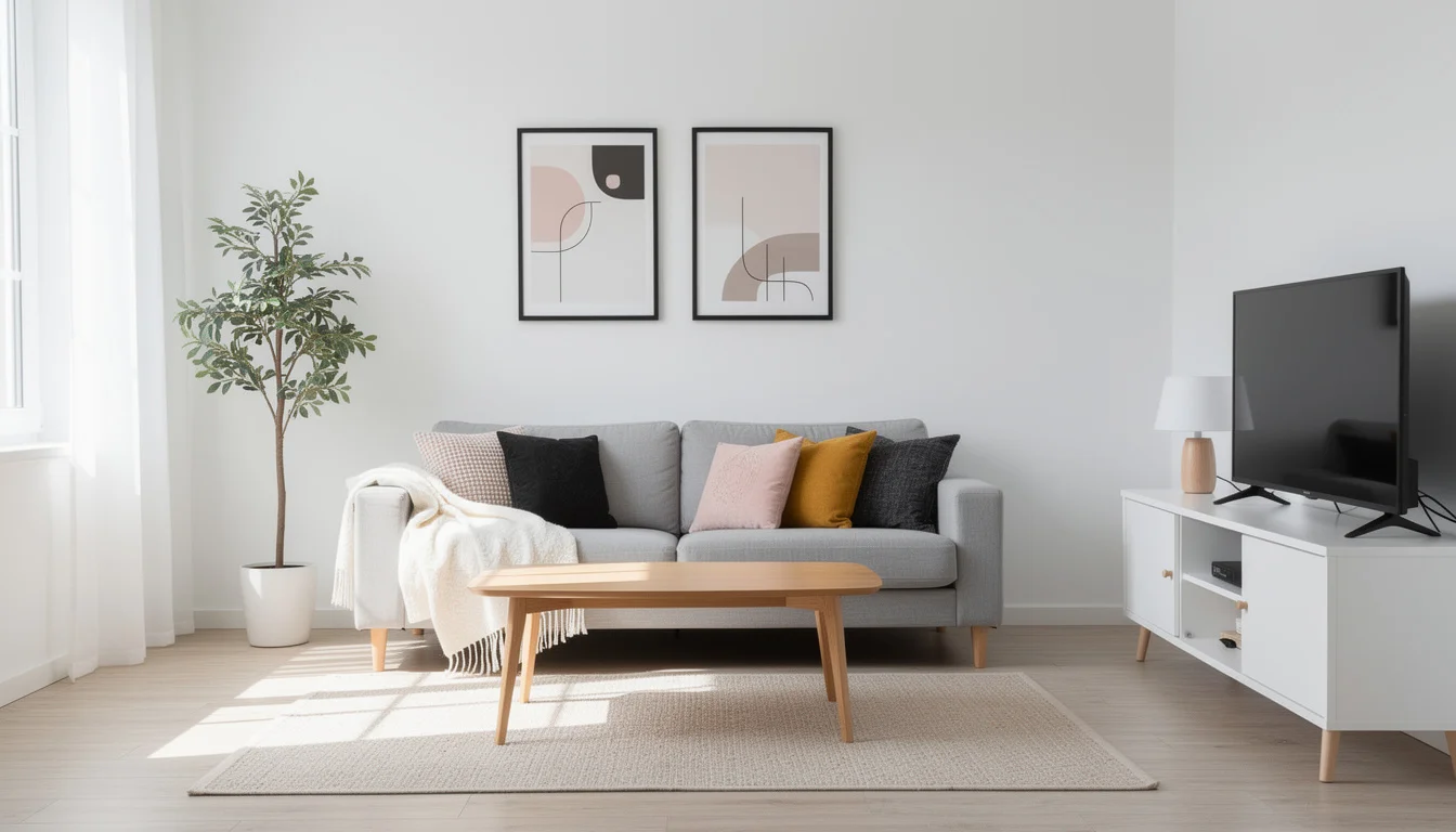 Budget-friendly room makeover showing dramatic transformation with affordable changes