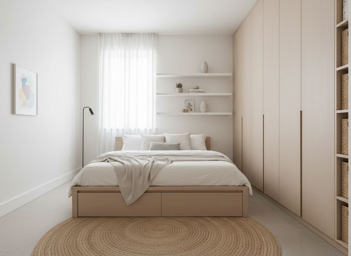 Studio apartment after