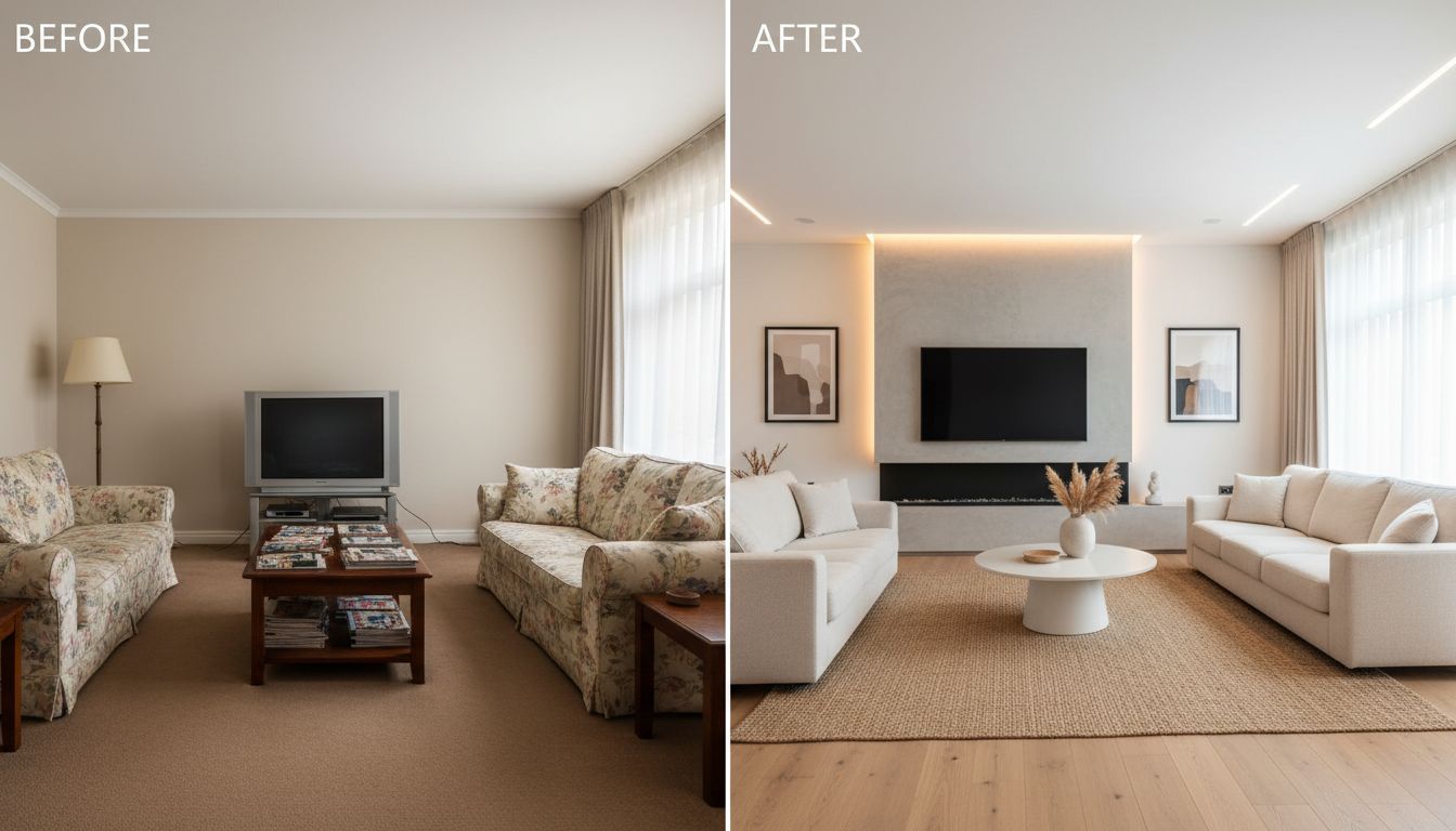 Room transformation result