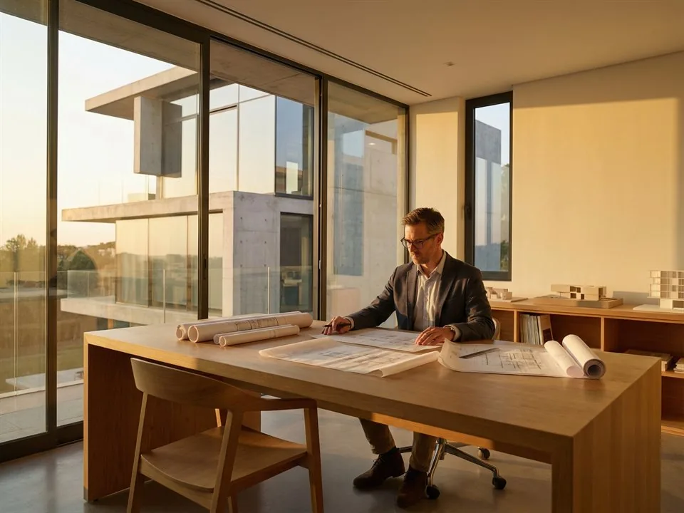 AI-powered architectural visualization — photorealistic render from concept sketch in 30 seconds