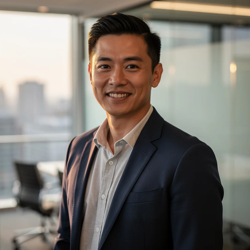 Alex Chen, Founder & CEO at Deqor AI — leading AI-powered space design