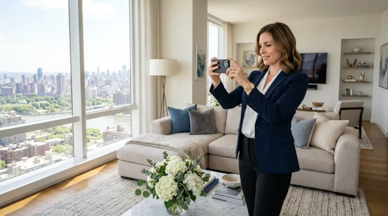 Stage every listing without the staging bill - Deqor AI interior design for Real Estate Agents