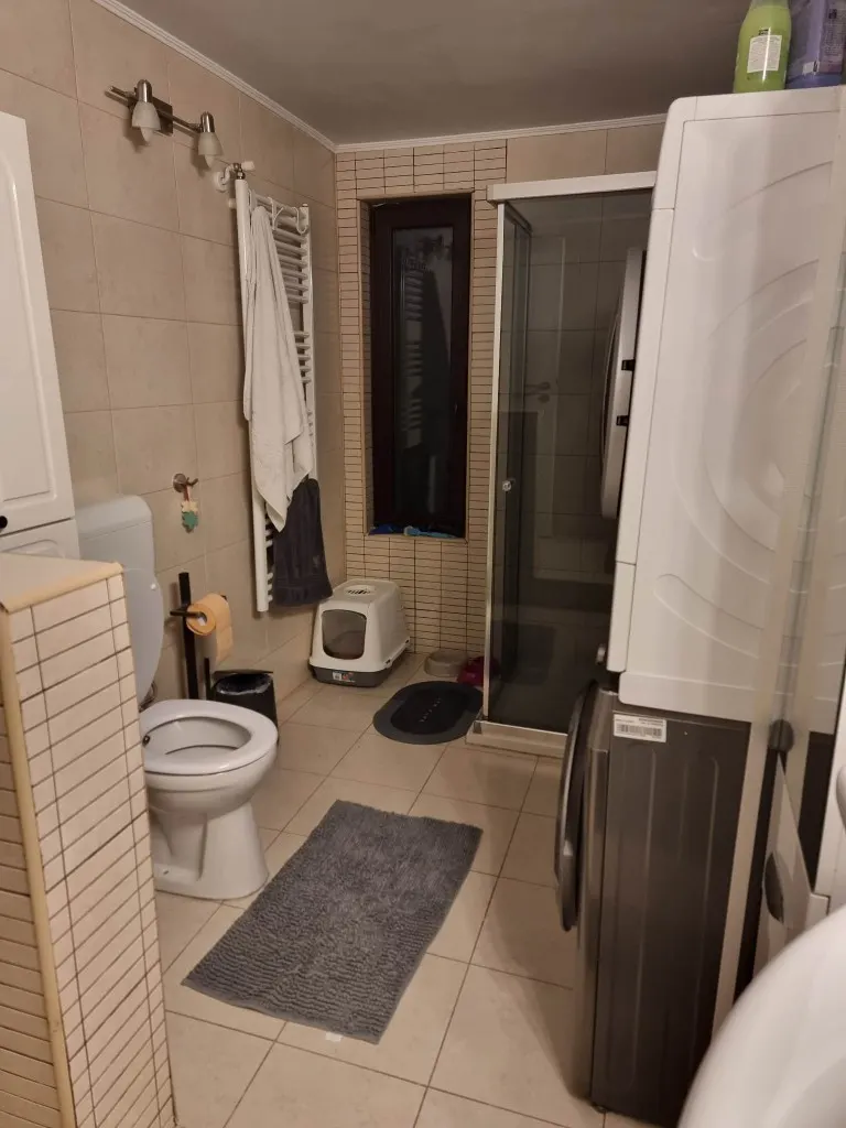 Original Modern Bathroom Renovation before Deqor AI