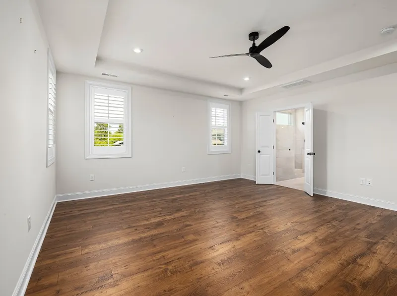 Original Empty Room to Luxury Kitchen before Deqor AI