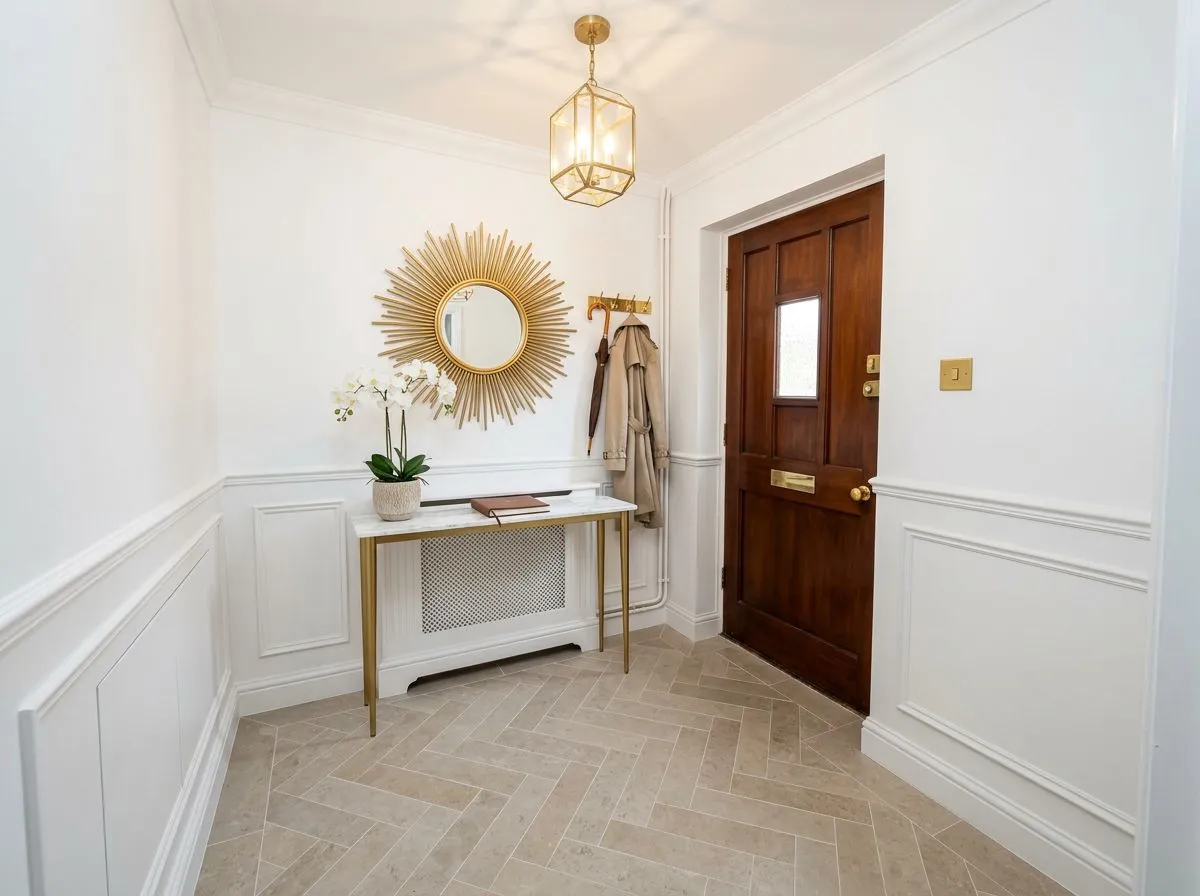 AI redesigned Grand Entryway Redesign by Deqor