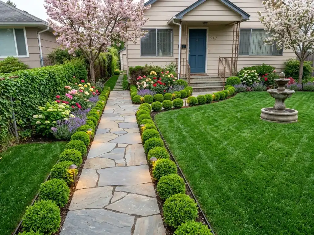 AI redesigned Complete Landscape Redesign by Deqor