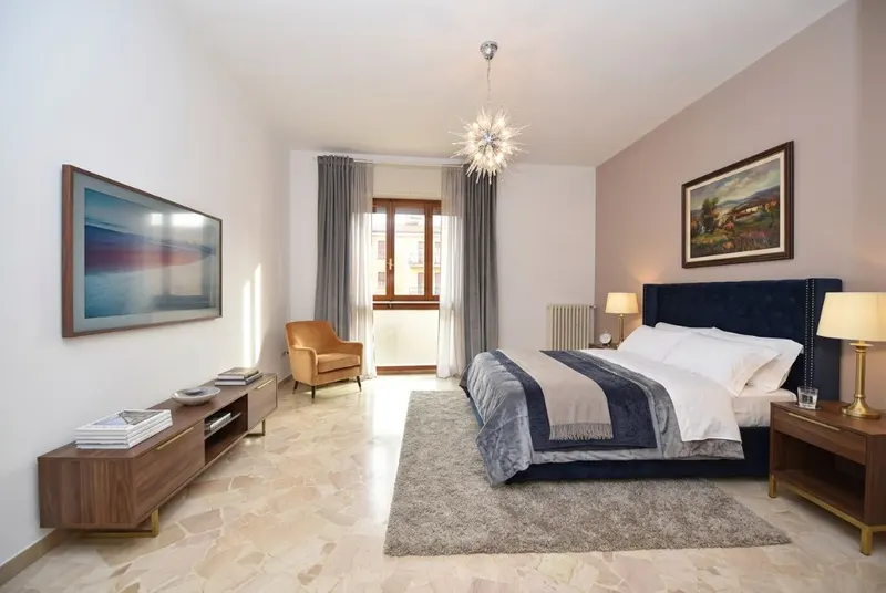 AI redesigned Elegant Room Transformation by Deqor