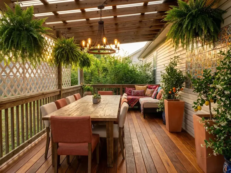 AI redesigned Entertainment Patio Upgrade by Deqor