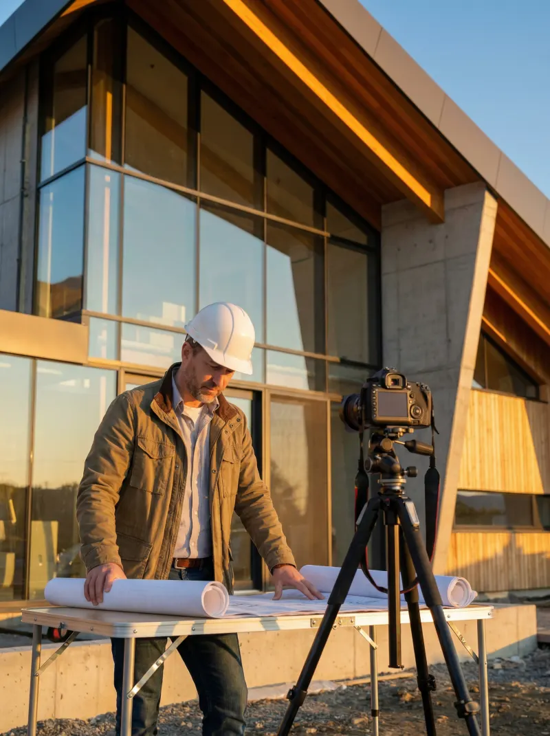 Architects & Photographers using Deqor AI design tool